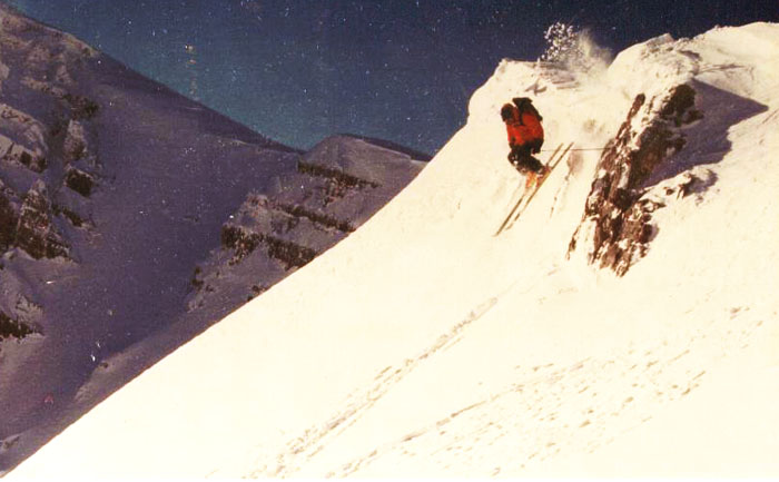 John-Mark Roufs skiing.